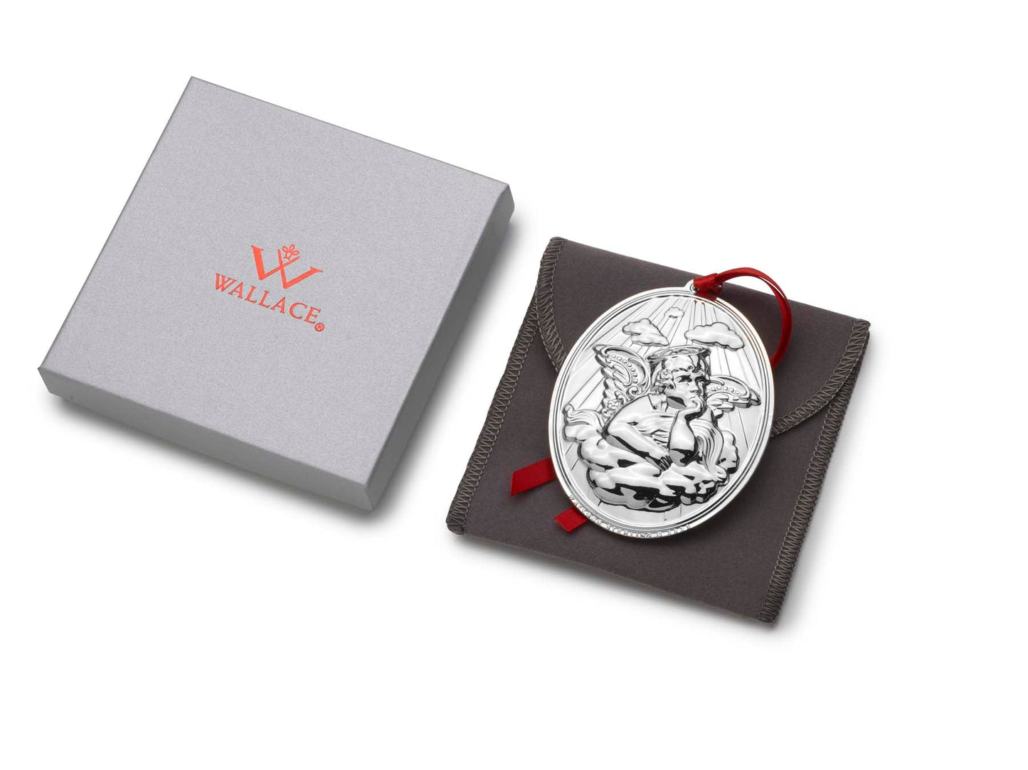 2025 Grande Baroque Sterling Angel Ornament 25th Edition