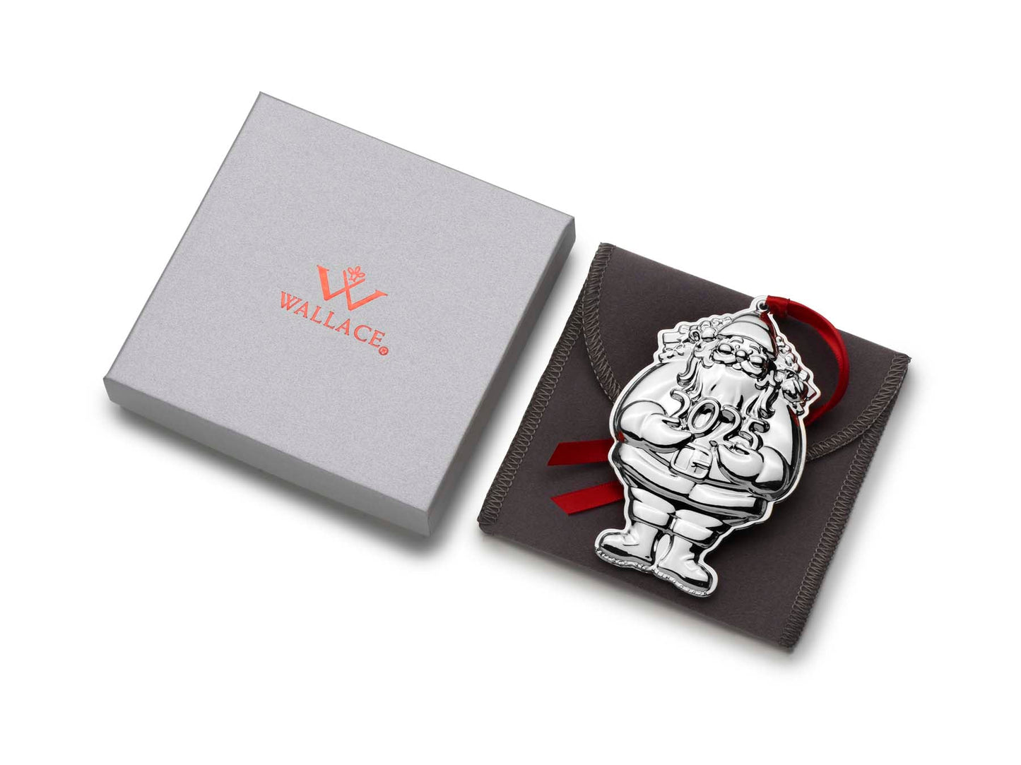 2025 Sterling Santa Ornament 9th Edition