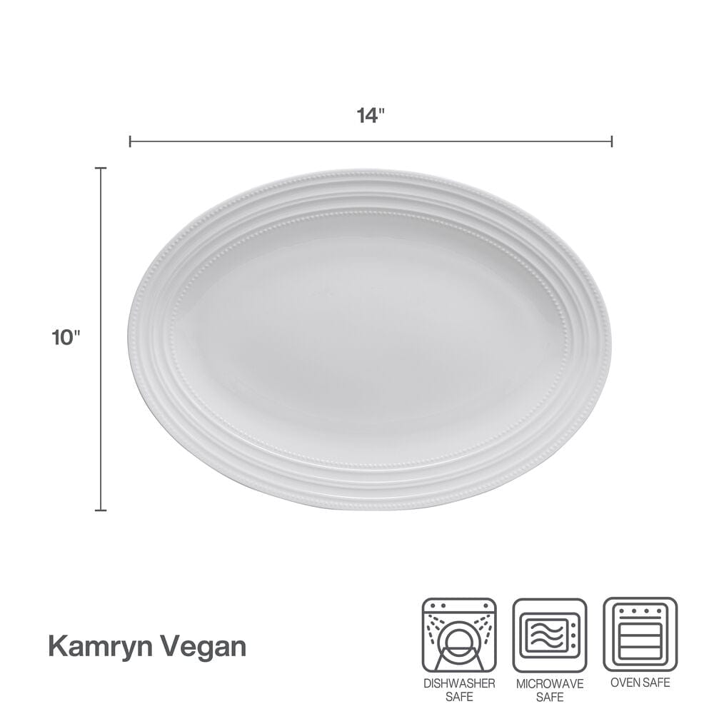Kamryn Vegan Bone™ Oval Platter