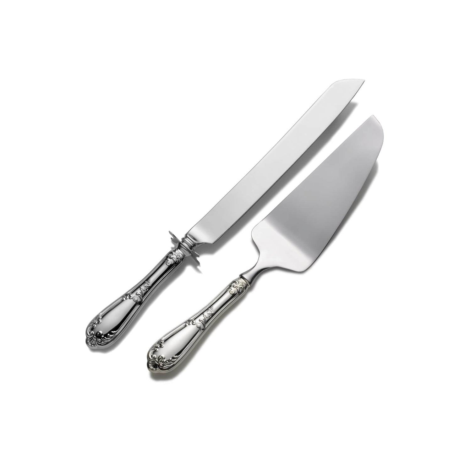 Venzia 2 Piece Sterling Cake Knife and Server Set