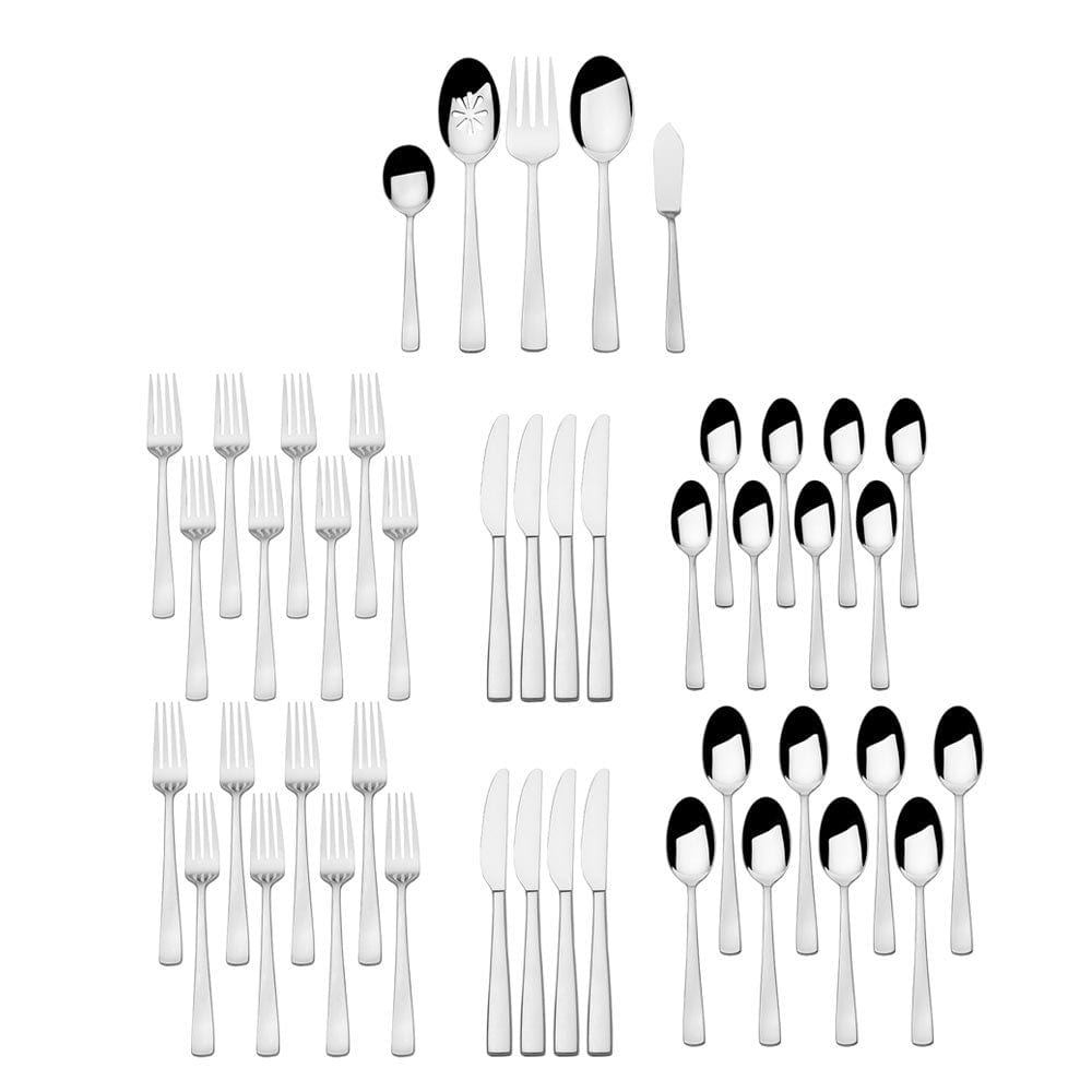 Barrett 45 Piece Flatware Set, Service for 8