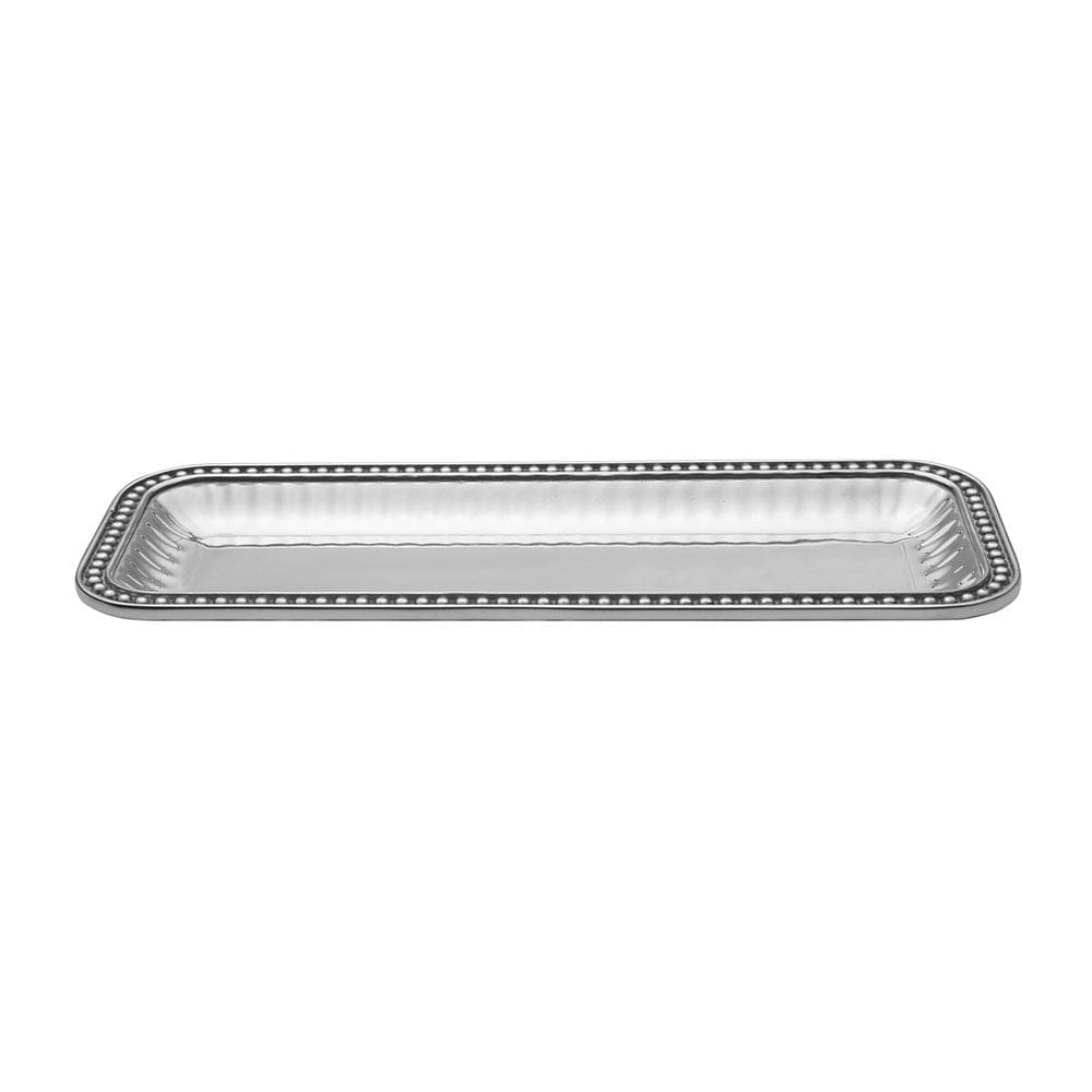 Flutes & Pearls Rectangular Tray