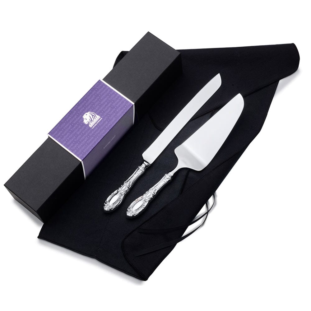 King Richard Sterling Wedding Cake Knife and Server Set
