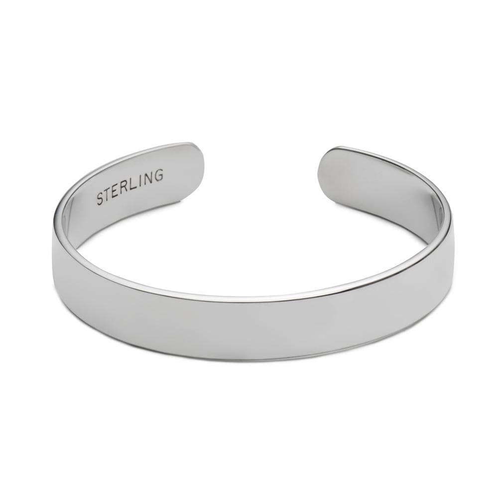 Plain Sterling Baby Bracelet