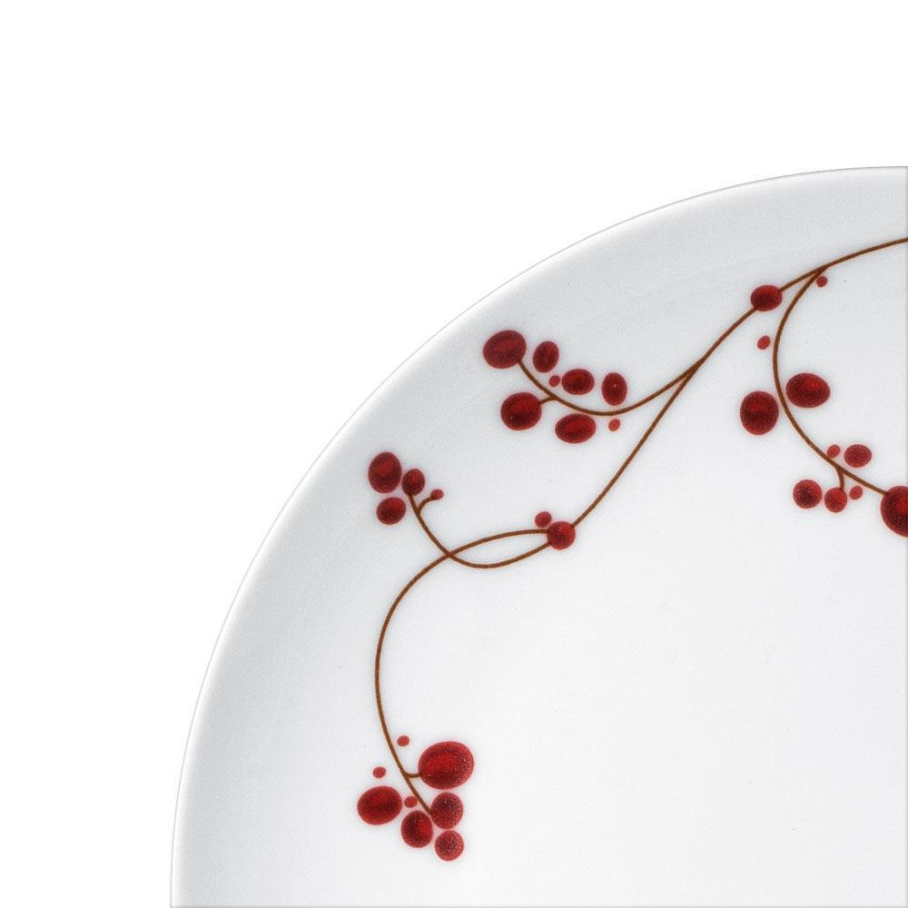 Red Berries Set of 4 Salad Plates