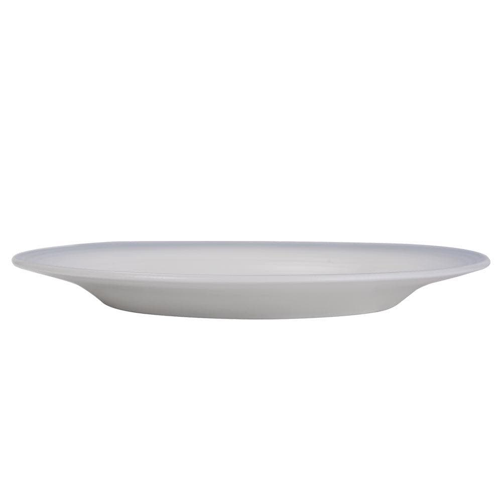 Swirl Ombre Grey Round Platter