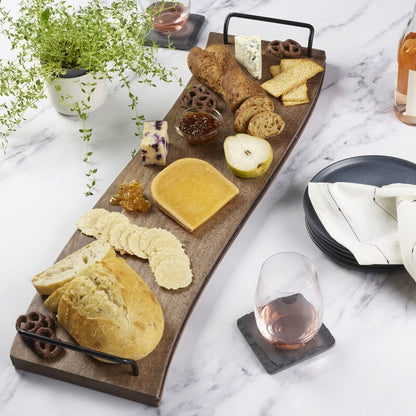 Rustic Rectangular Serve Board, 30 Inch