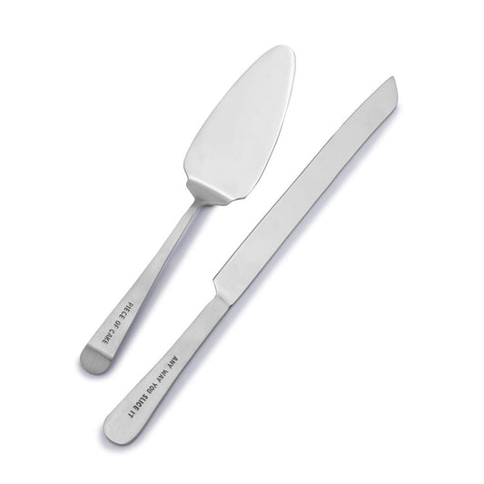 Cake Knife and Server Set