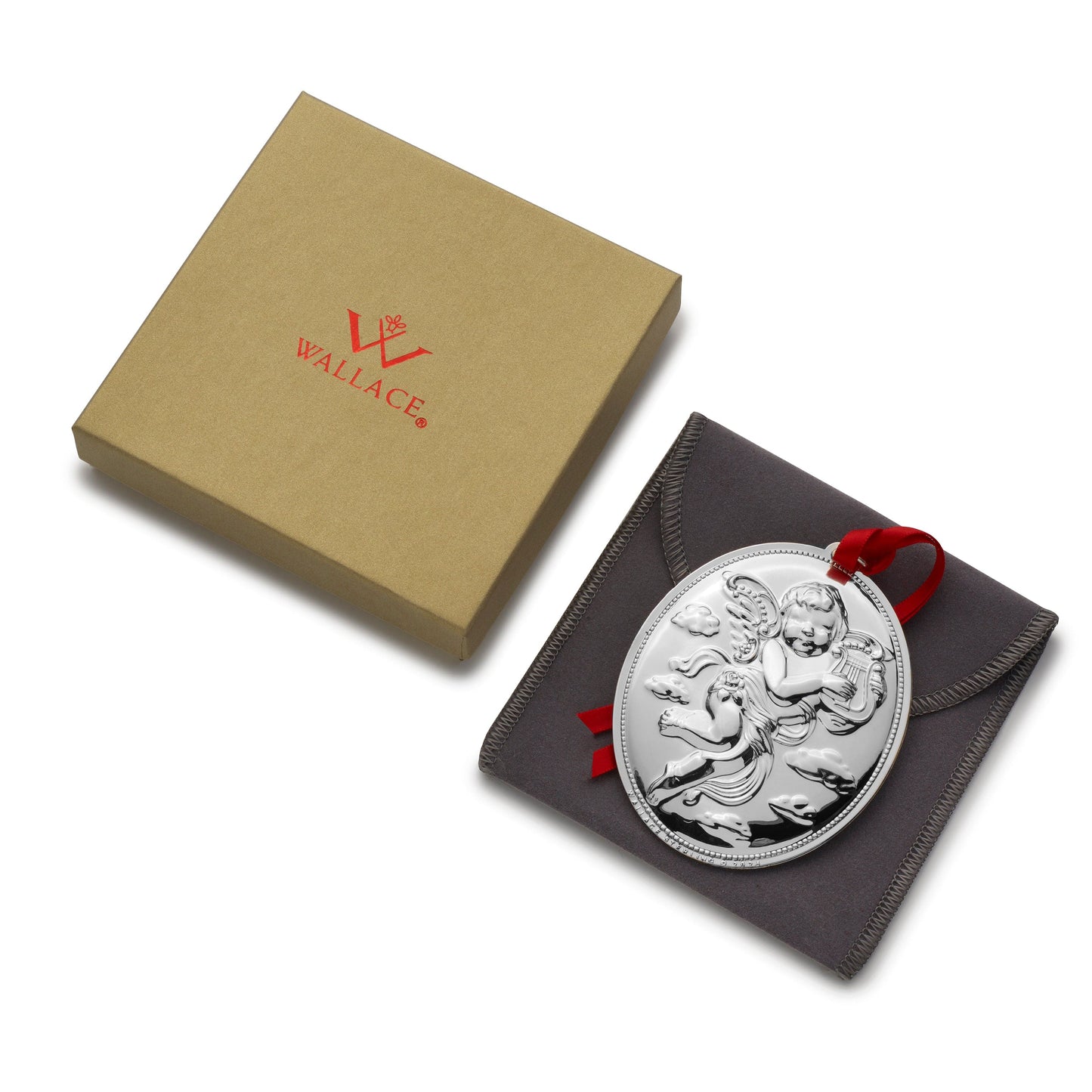 2024 Grande Baroque Sterling Angel Ornament 24th Edition