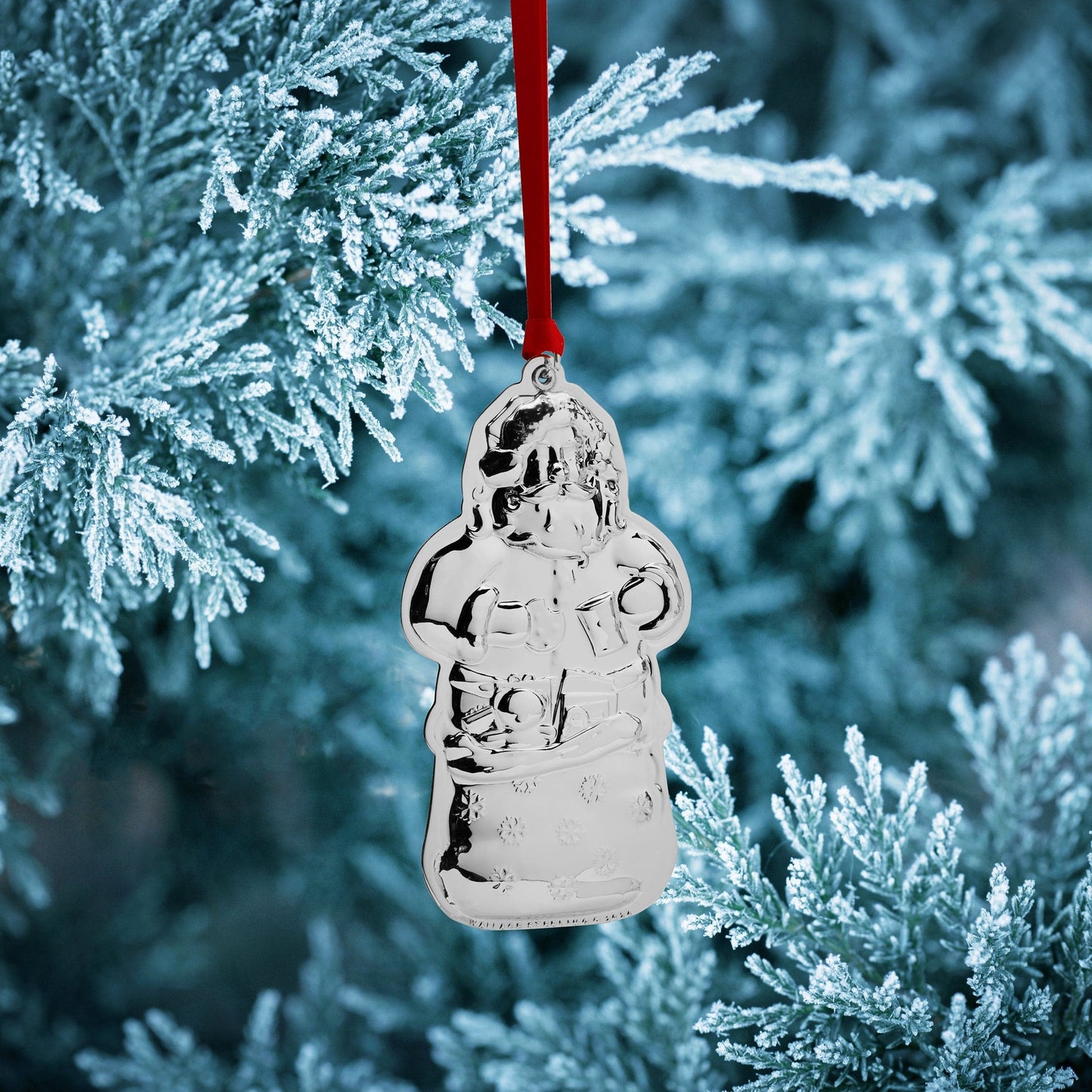 2024 Sterling Santa Ornament 8th Edition
