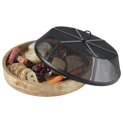 Lazy Susan  Serve Tray with Cover