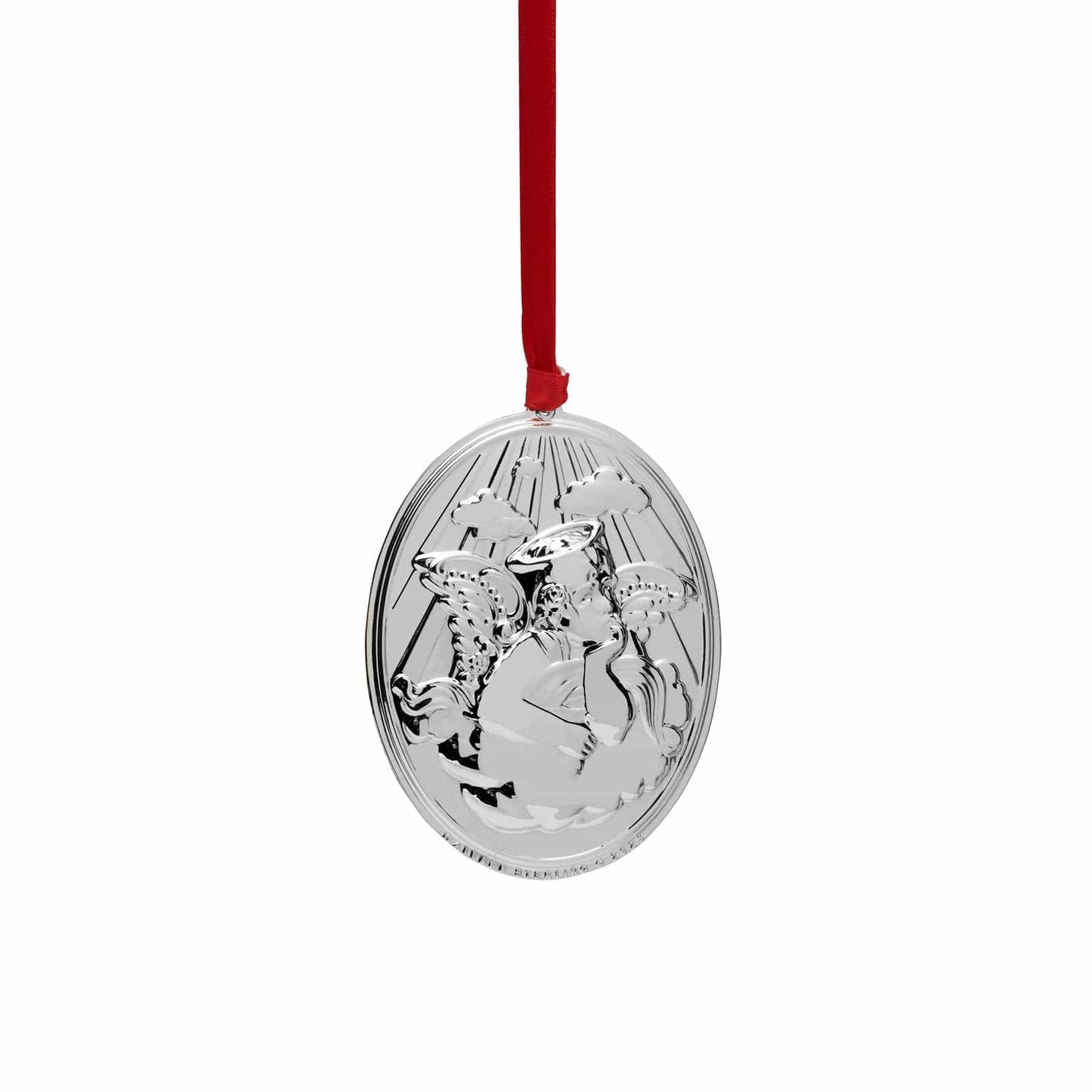 2025 Grande Baroque Sterling Angel Ornament 25th Edition