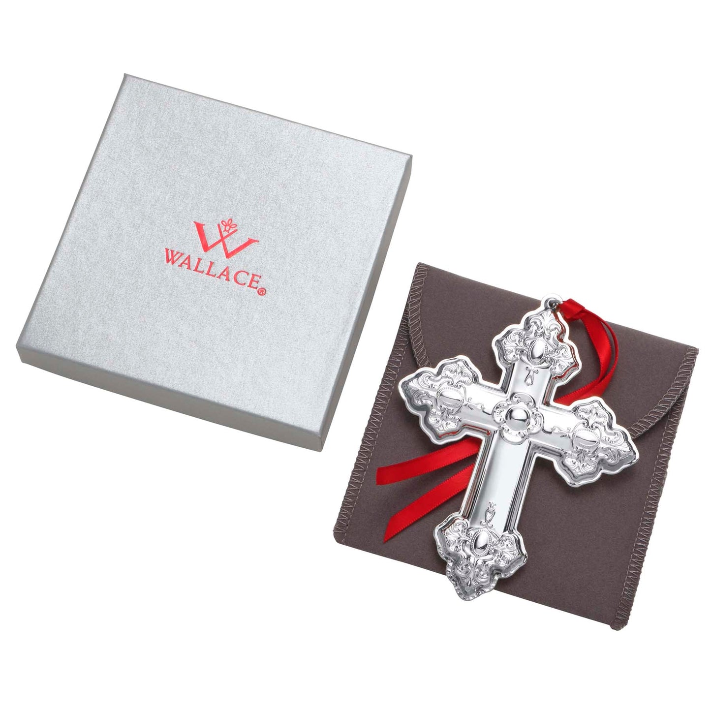 2025 Grande Baroque Sterling Cross Ornament 30th Edition