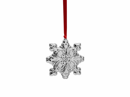 2025 Grande Baroque Sterling Snowflake Ornament 28th Edition