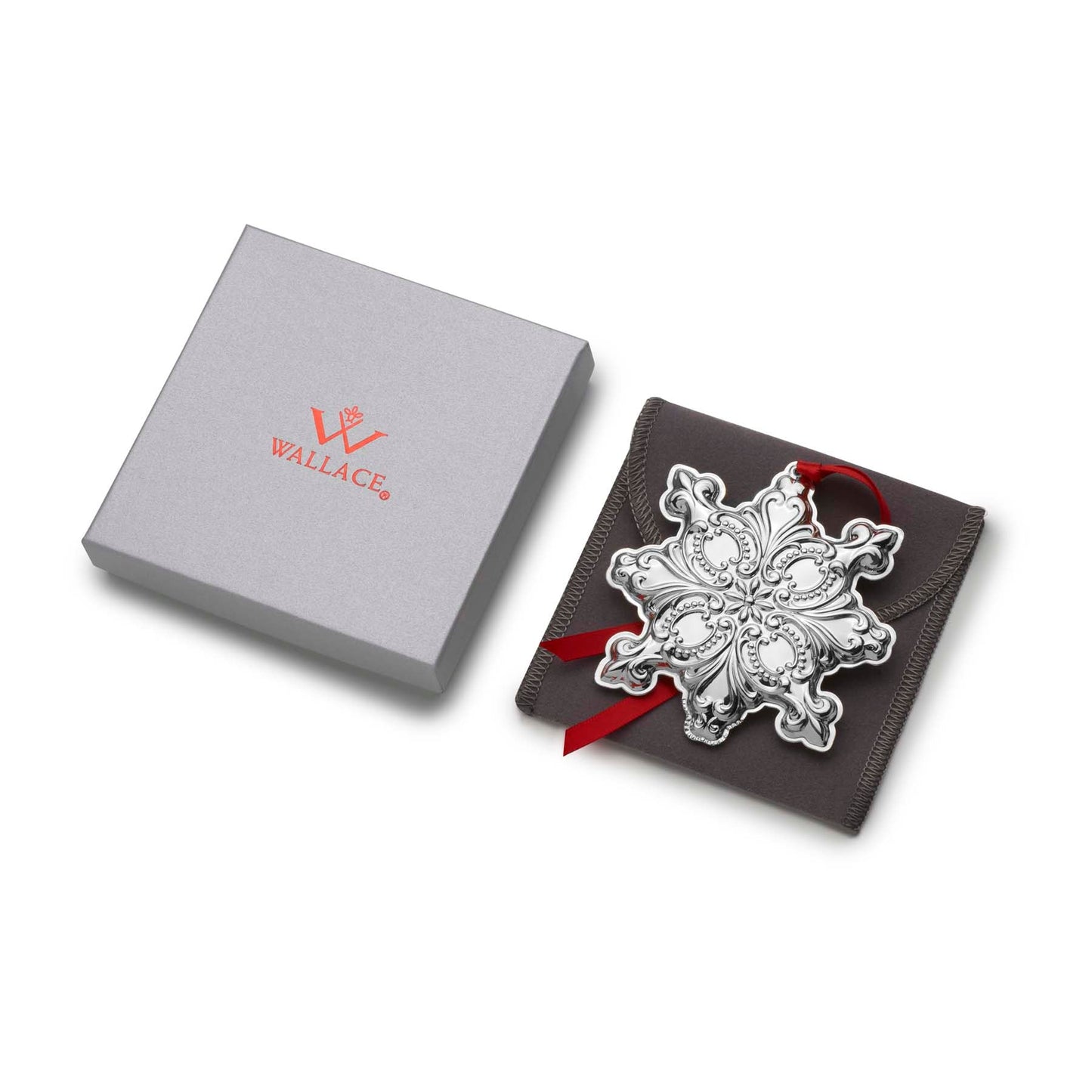2025 Grande Baroque Sterling Snowflake Ornament 28th Edition