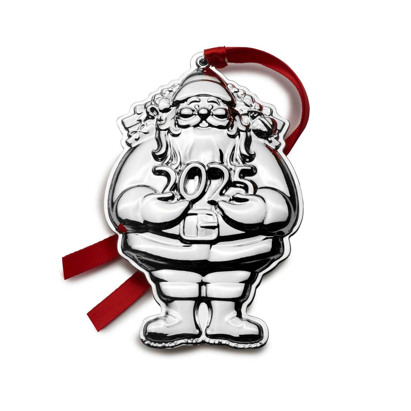 2025 Sterling Santa Ornament 9th Edition