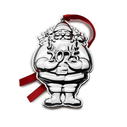 2025 Sterling Santa Ornament 9th Edition