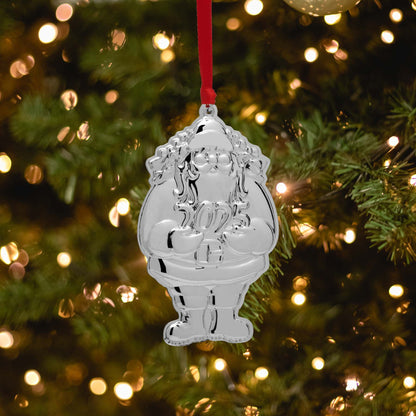 2025 Sterling Santa Ornament 9th Edition