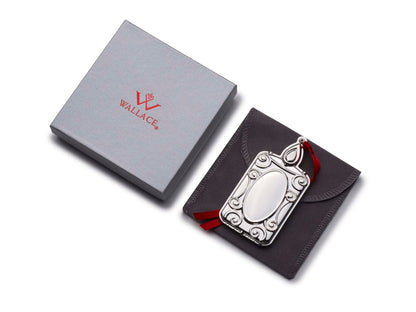 2025 Silver Plate Engravable Candle Ornament 13th Edition