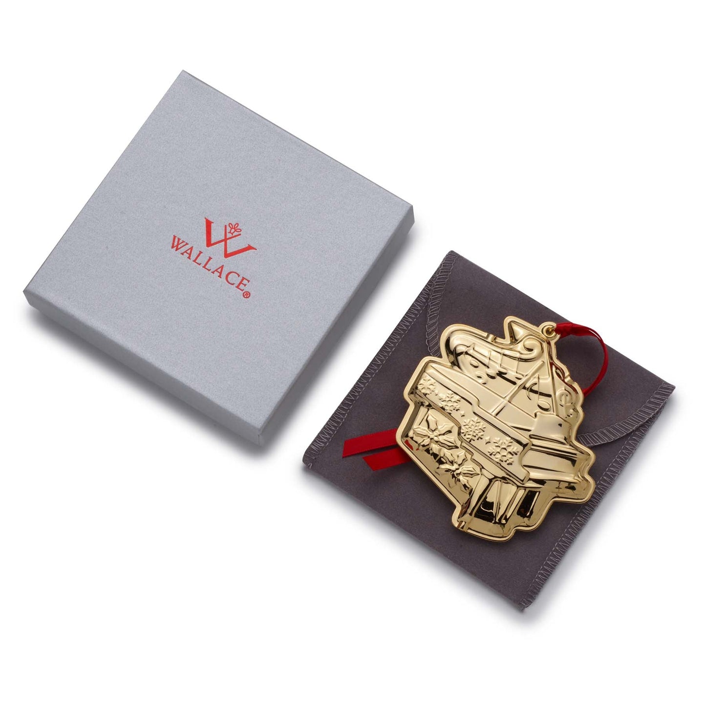 2025 Gold Plate Piano Musical Instrument Ornament 4th Edition