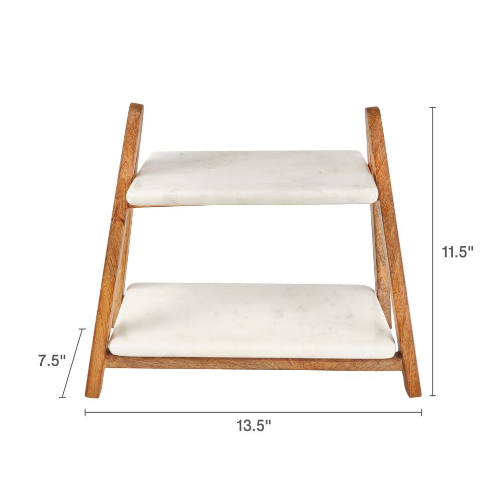 Luxor 2 Tier Serve Tray