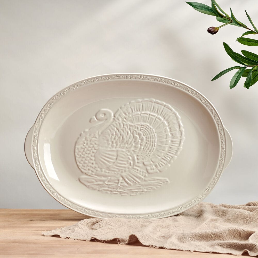 Italian Countryside® 30th Anniversary Oval Turkey Platter