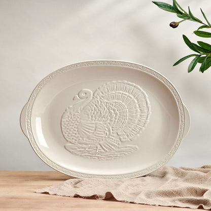 Italian Countryside® 30th Anniversary Oval Turkey Platter