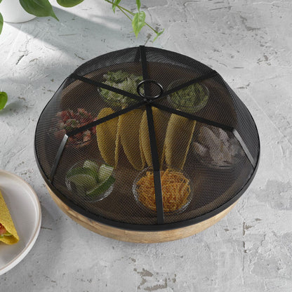 Lazy Susan  Serve Tray with Cover