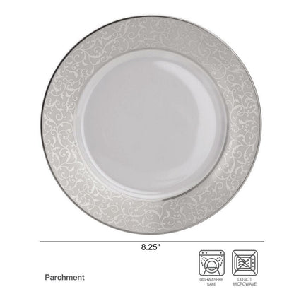 Parchment Set of 4 Salad Plates