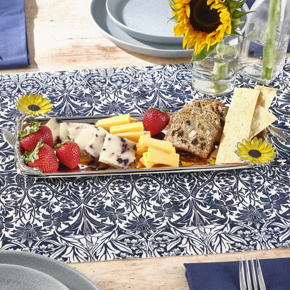 Sunflower Long Serve Tray