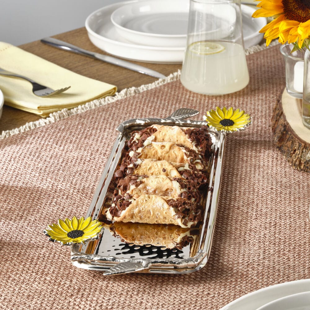 Sunflower Long Serve Tray