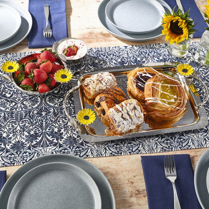 Sunflower Serve Tray with Handles