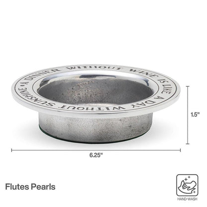 A Dinner Without Wine Bottle Coaster