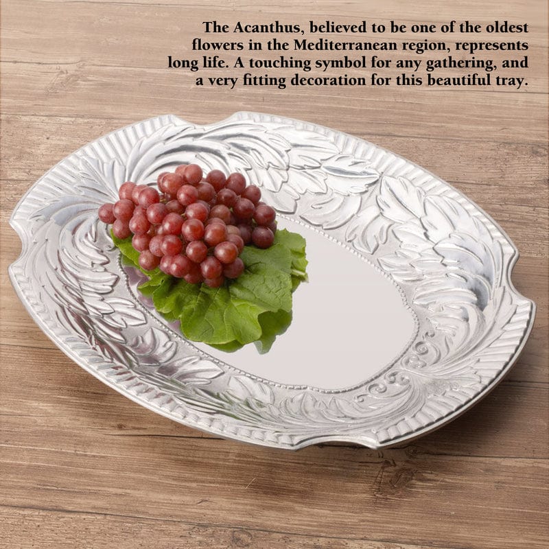 Acanthus Large Oval Tray