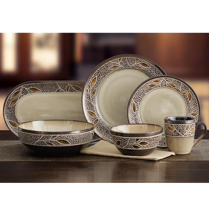 Alexandria Service for 8 with Serveware