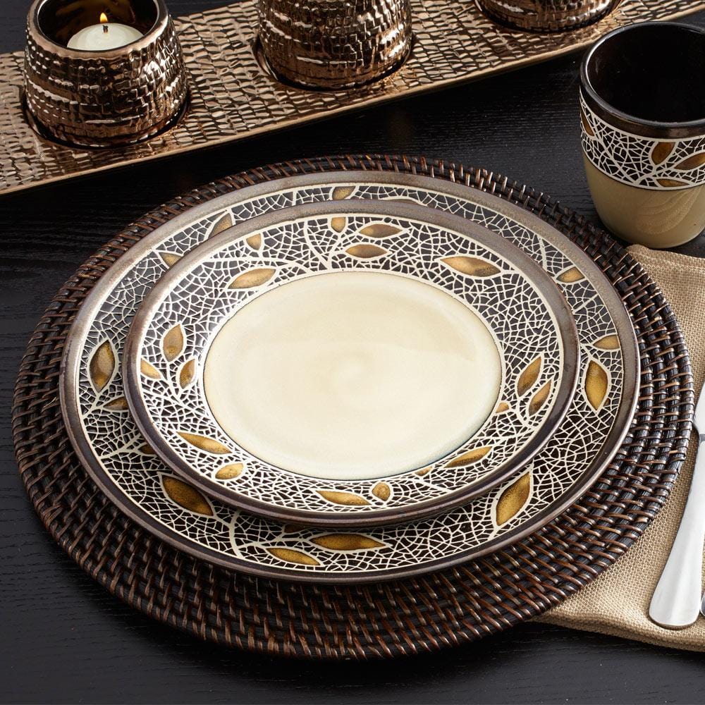 Alexandria Set of 4 Dinner Plates