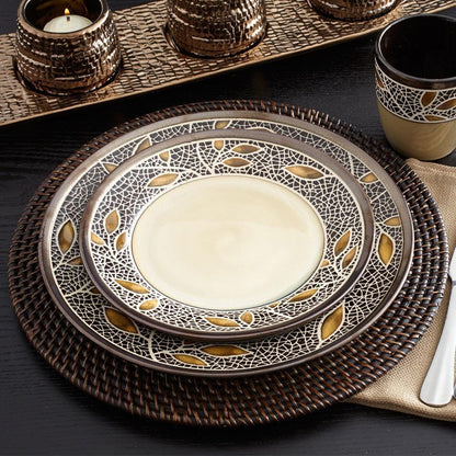 Alexandria Set of 4 Dinner Plates
