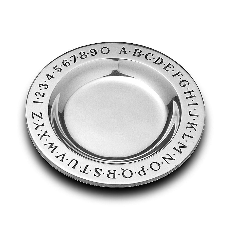 Alphabet Plate