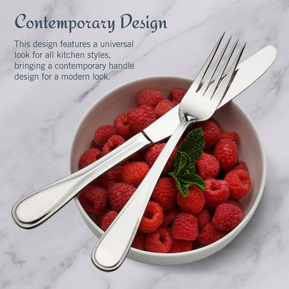 Bravo 65 Piece Flatware Set, Service for 12