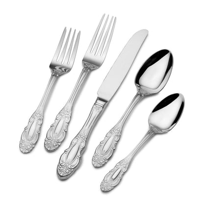 Duchess 45 Piece Flatware Set, Service for 8