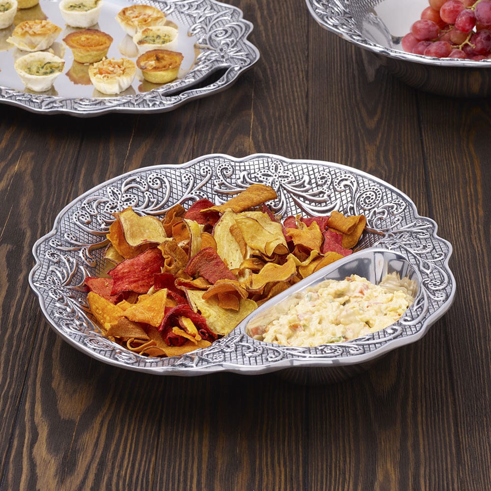 English Cottage Chip and Dip Serve Bowl