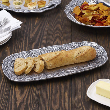 English Cottage Long Rectangular Serve Tray