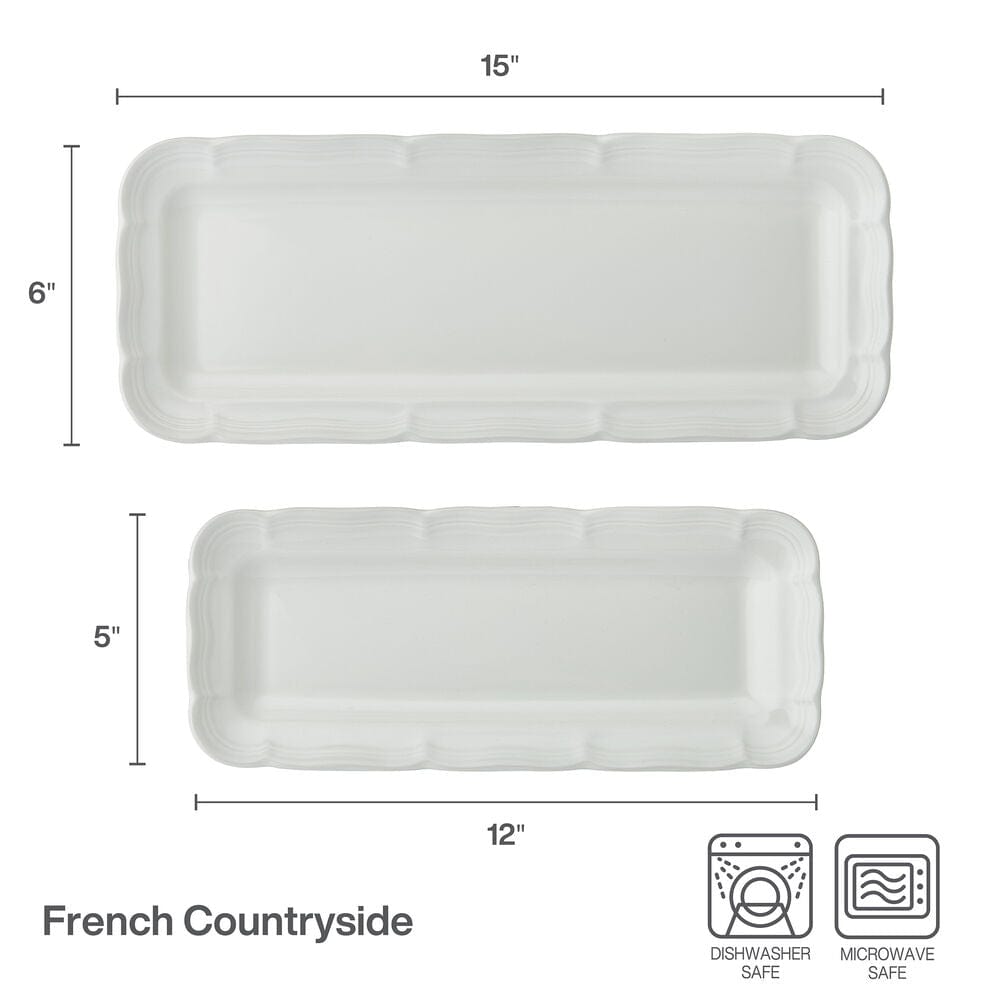 French Countryside® 50th Anniversary Set of 2 Bread Trays