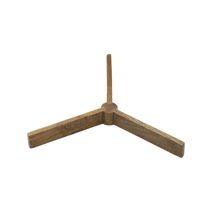 Galvanized Band Lazy Susan Platter with Removable Dividers, 16 Inch