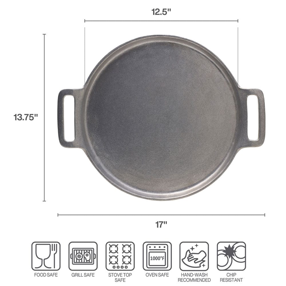 Gourmet Grillware Handled Pizza Tray