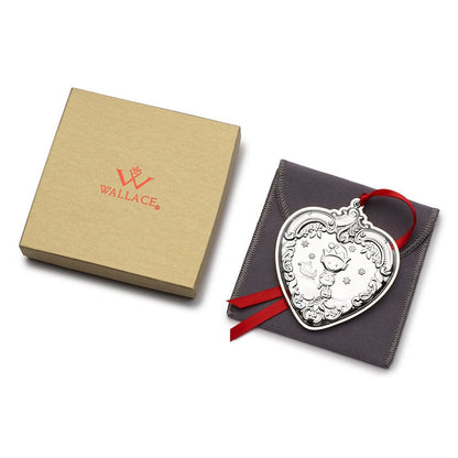 Grande Baroque 2022 Sterling Heart Ornament 31st Edition