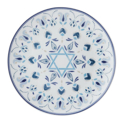 Hanukkah Celebration Set of 4 Salad Plates