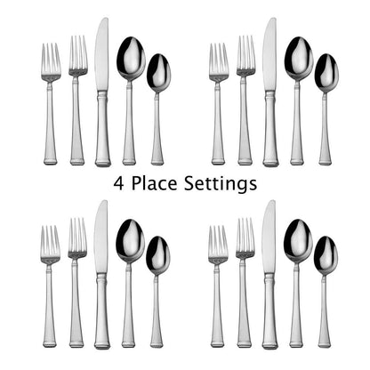 Harmony 20 Piece Flatware Set, Service for 4