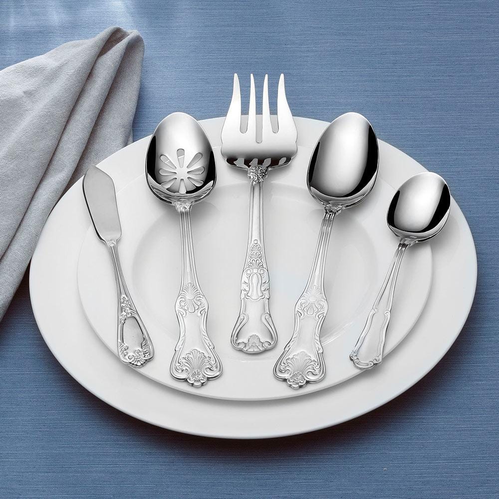 Luxe 77 Piece Flatware Set, Service for 12