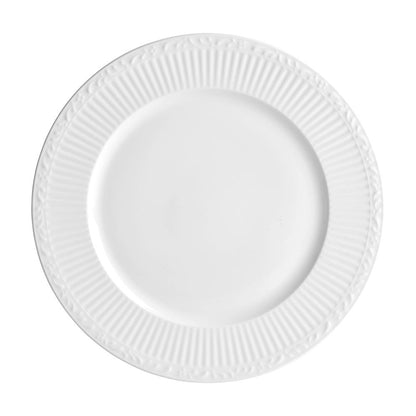 Countryside White Bone China Dinner Plate